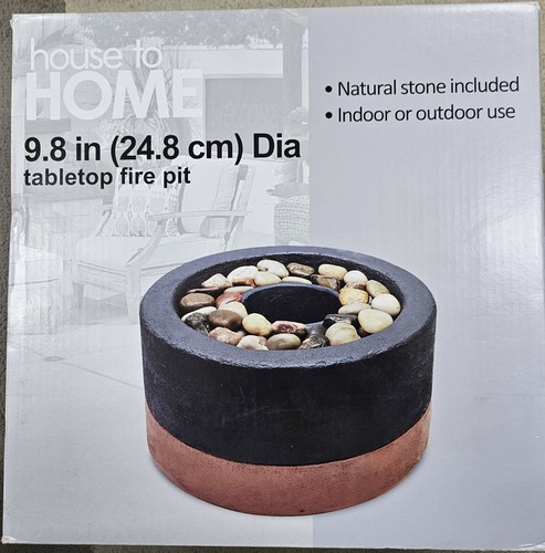Tabletop fire pit 8in dia - tabletop,